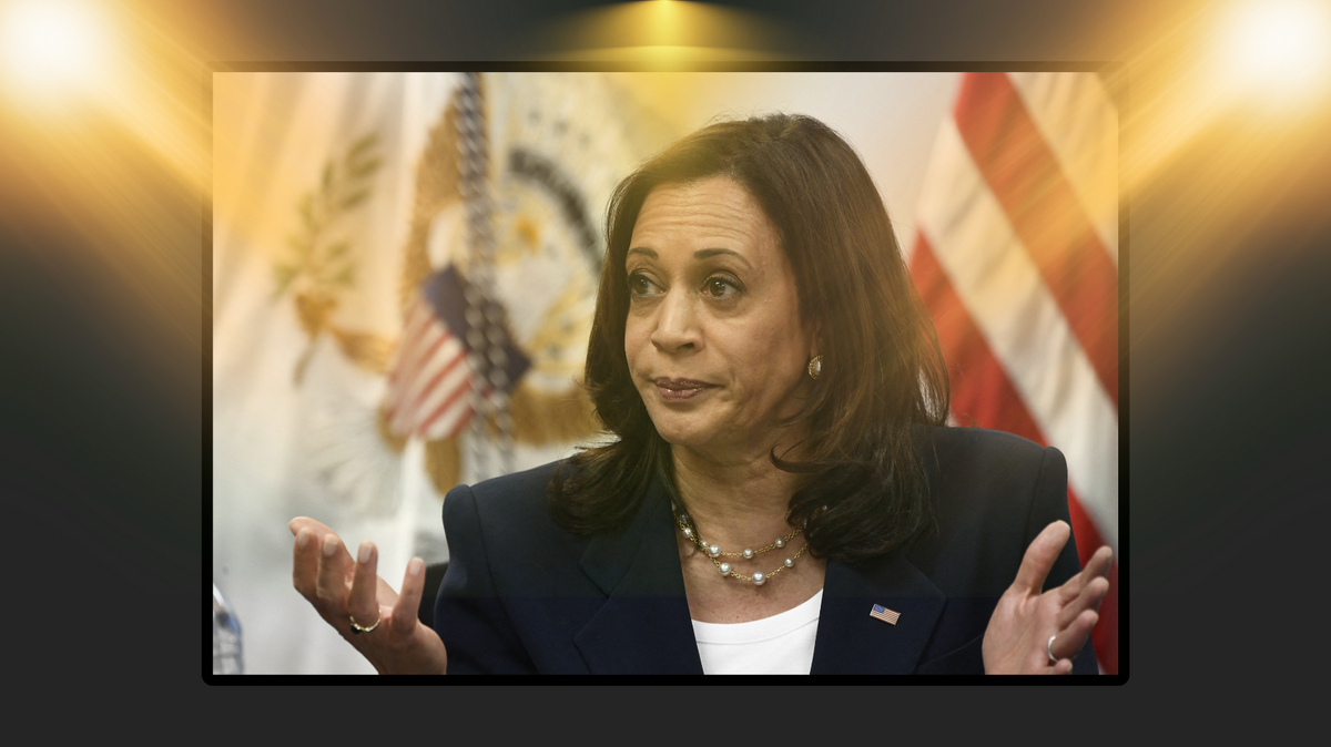 Vice President Kamala Harris during a visit to the Paso del Norte Port of Entry on June 25, 2021 in El Paso, Texas. (Getty Images)